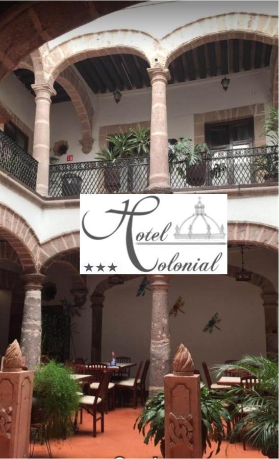 Hotel Colonial Morelia Exterior foto